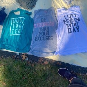 Set of 3 Exercise Tops